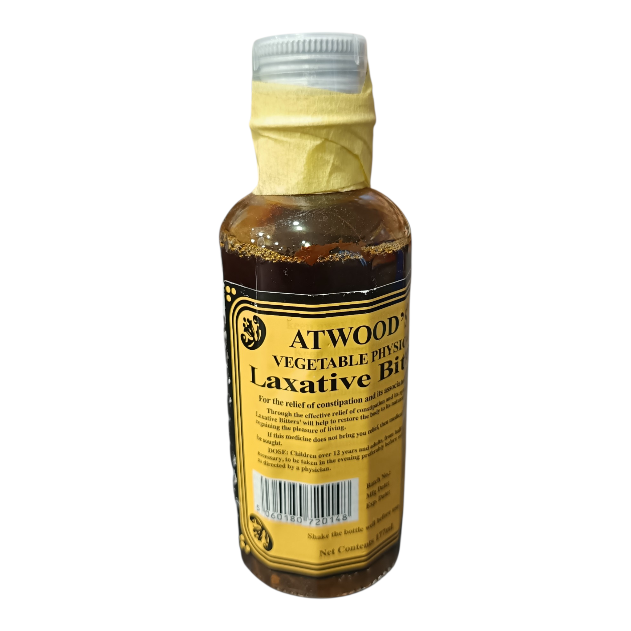 Atwood's Vegetable Physical Laxative Bitters Main image