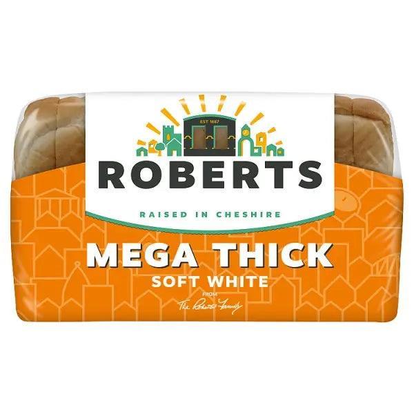 Roberts Mega Thick Soft White 800g ( Case of 1) - Honesty Sales