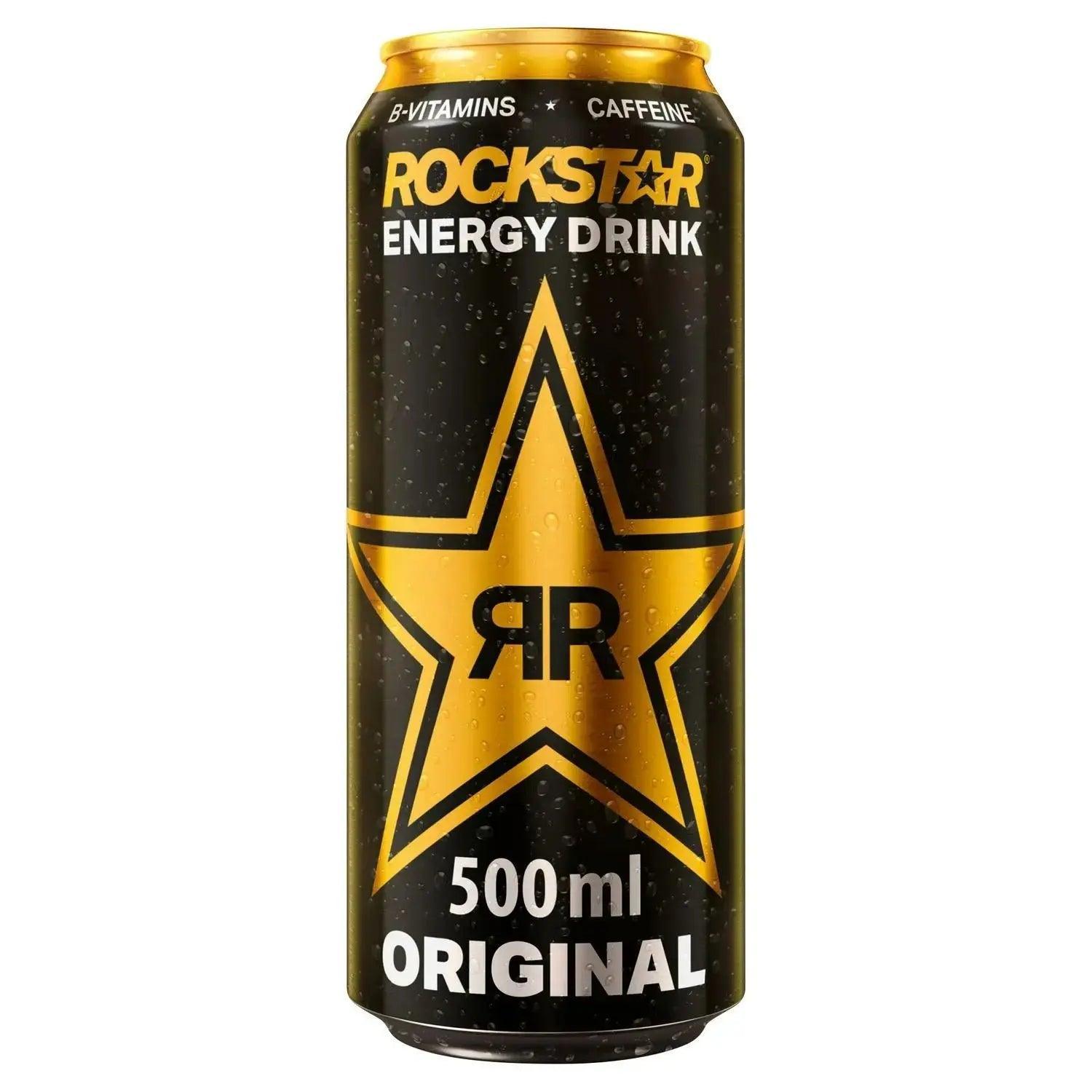 Rockstar Energy Drink Original 500ml (Case of 12) - Honesty Sales Main image