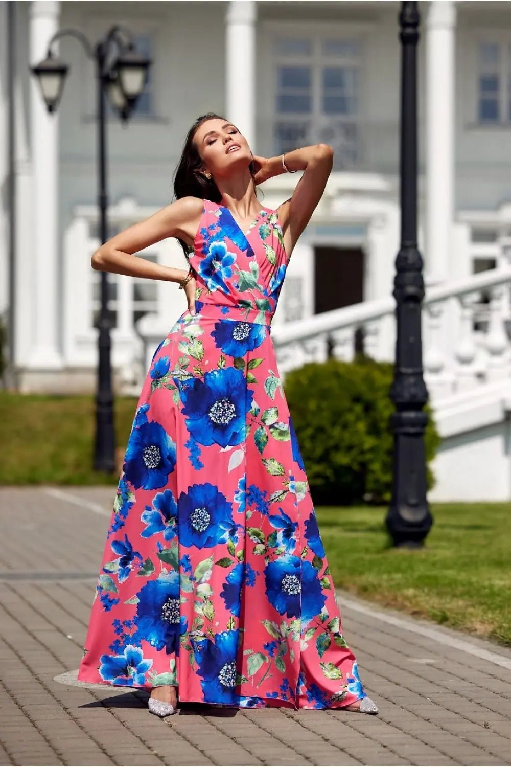 Roco Fashion floral pattern dress - Honesty Sales