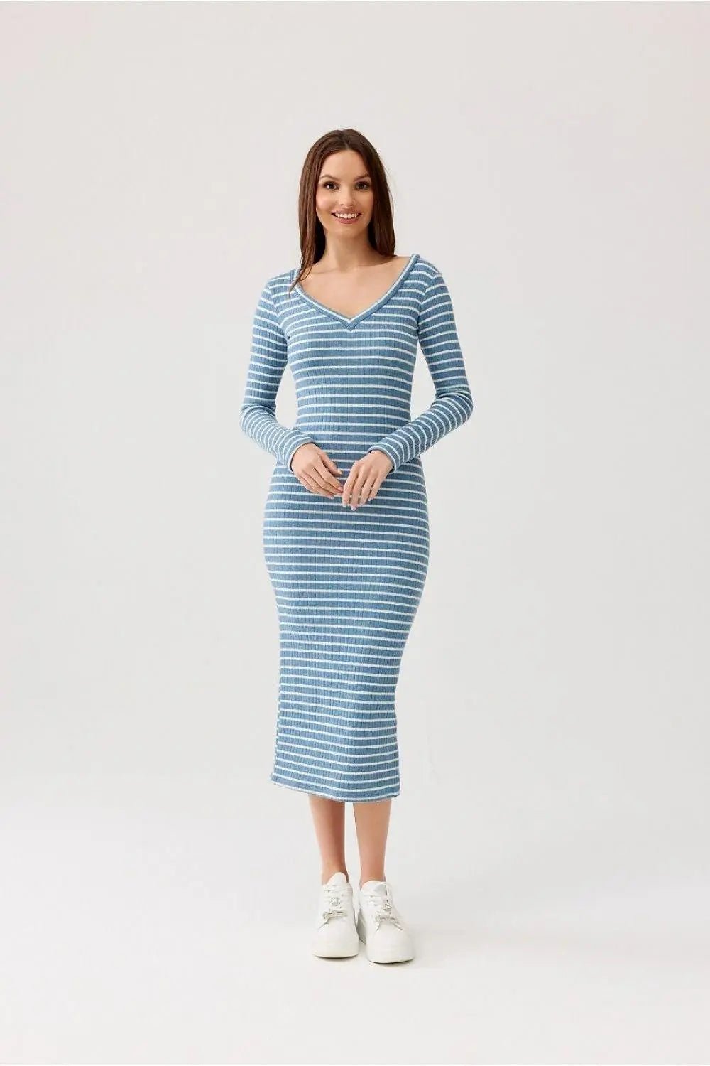 Roco Fashion high-quality knitted fabric eva dress - Honesty Sales