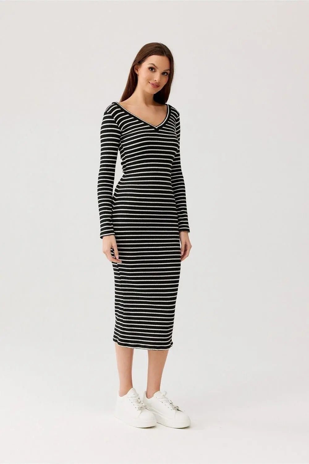 Roco Fashion high-quality knitted fabric eva dress - Honesty Sales
