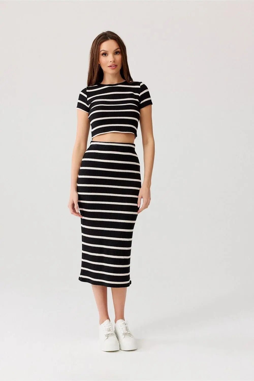 Roco Fashion livya knitted midi skirt - Honesty Sales