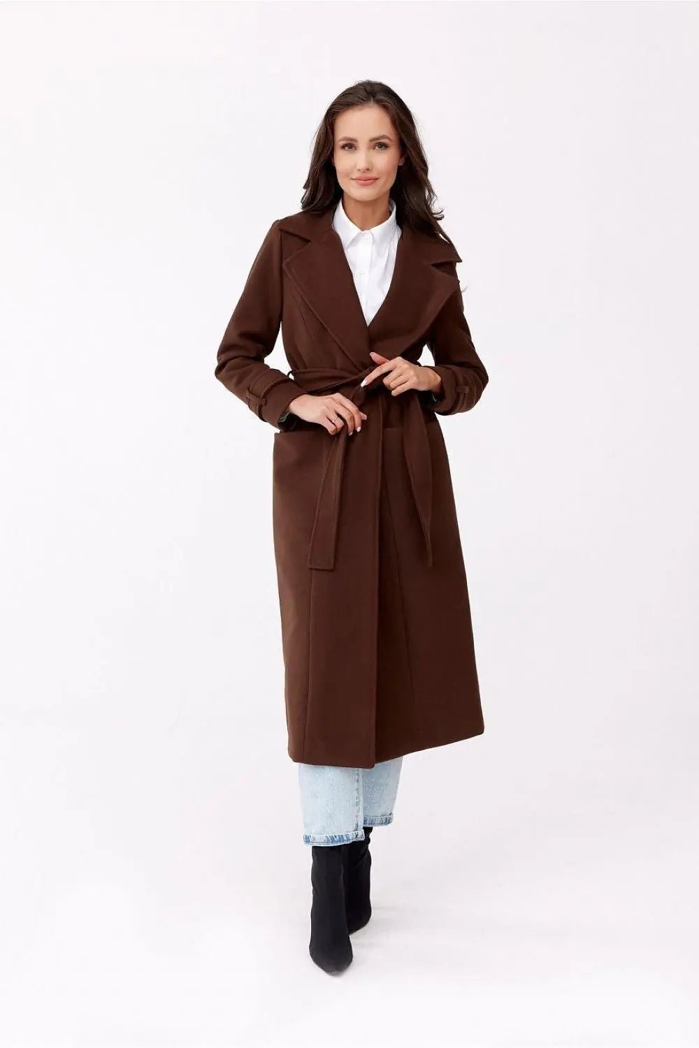 Roco Fashion slip with front pocket coat - Honesty Sales