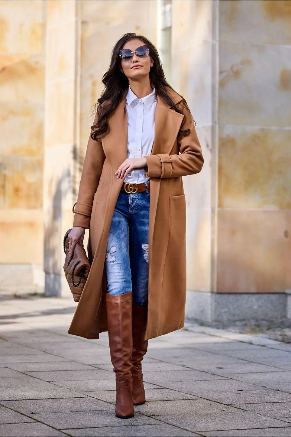 Roco Fashion slip with front pocket coat - Honesty Sales