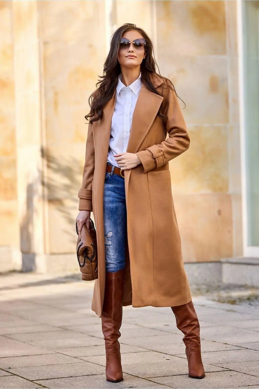 Roco Fashion slip with front pocket coat - Honesty Sales