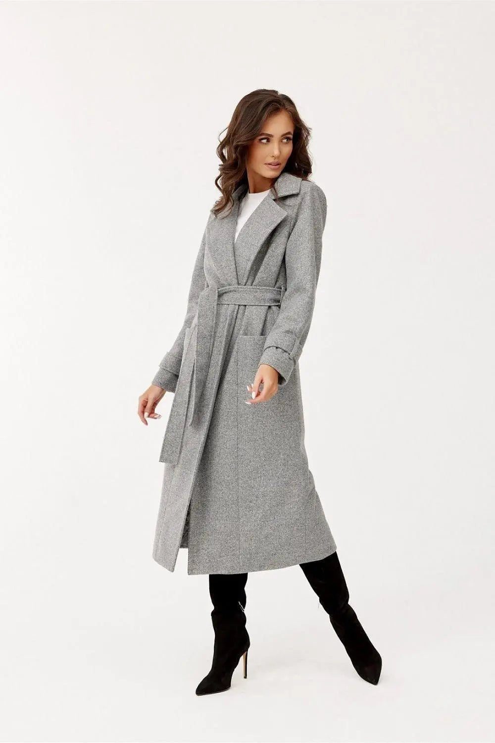 Roco Fashion slip with front pocket coat - Honesty Sales