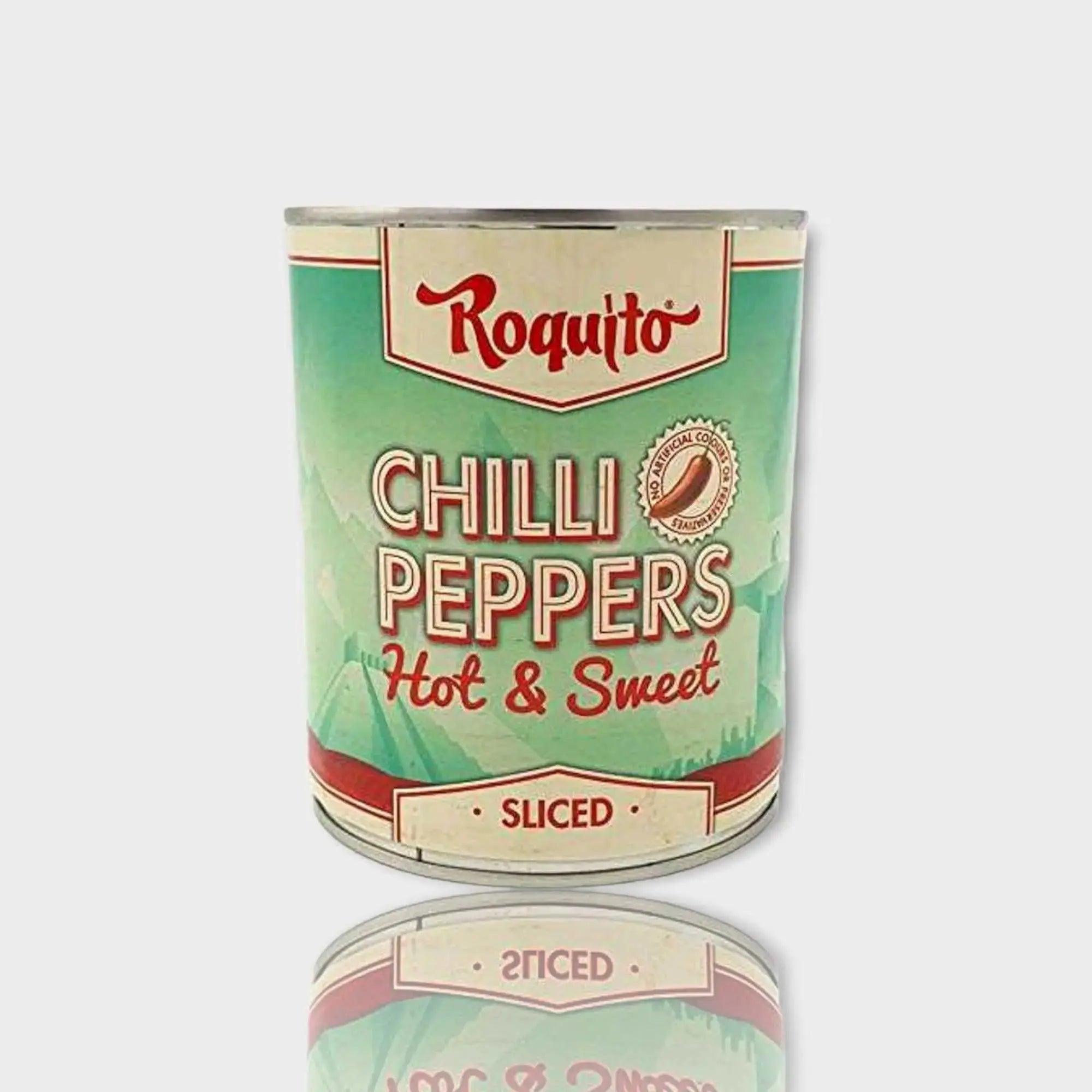 Roquito Chilli Peppers Hot & Sweet Sliced 822 Grams - Honesty Sales Main image