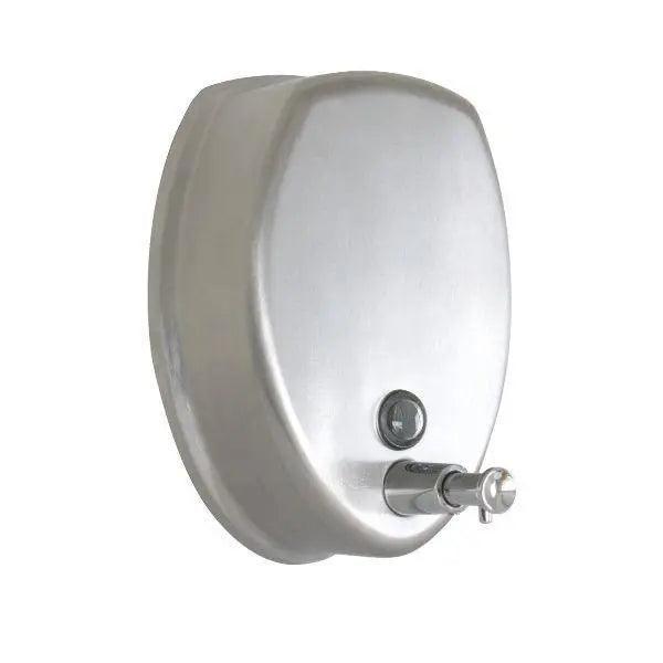 ROUNDED SOAP DISPENSER S/STEEL 1200 ML (Pack of 2) - Honesty Sales