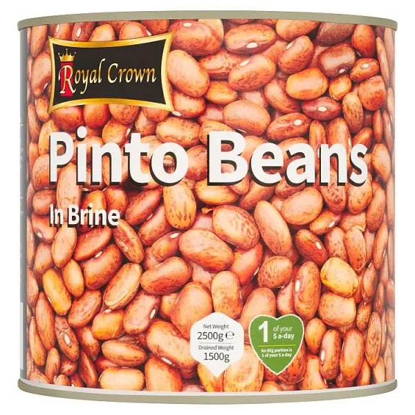 Royal Crown Pinto Beans in Brine 2500g - Honesty Sales