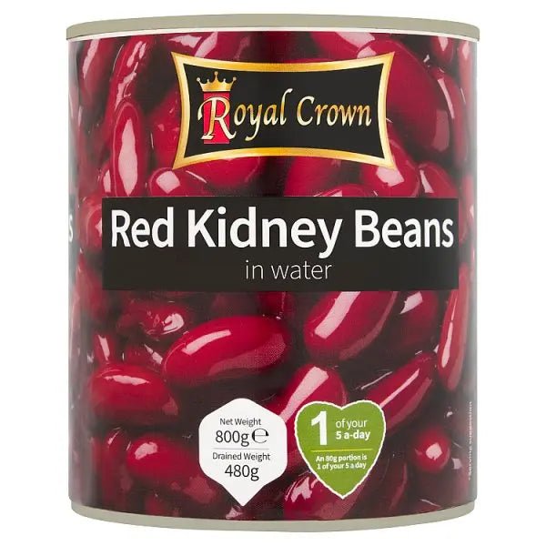 Royal Crown Red Kidney Beans in Water 800g - Honesty Sales