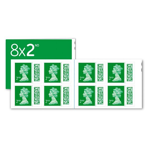 Royal Mail 8 x 2nd Class Book of Stamps (50 x 8pk) - Honesty Sales