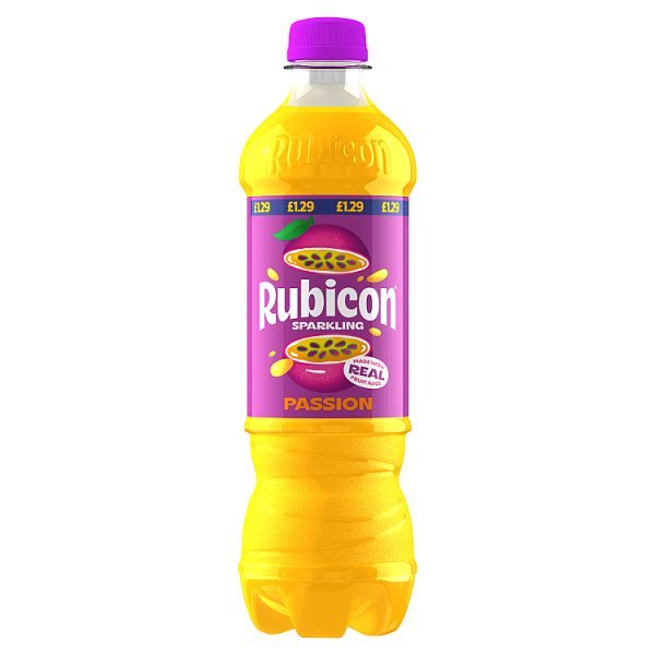 Rubicon Sparkling Passion 500ml (12 x 500ml) - Honesty Sales