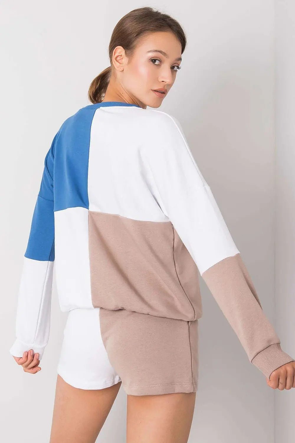 Rue Paris Casual Blouse and Shorts Set - Honesty Sales
