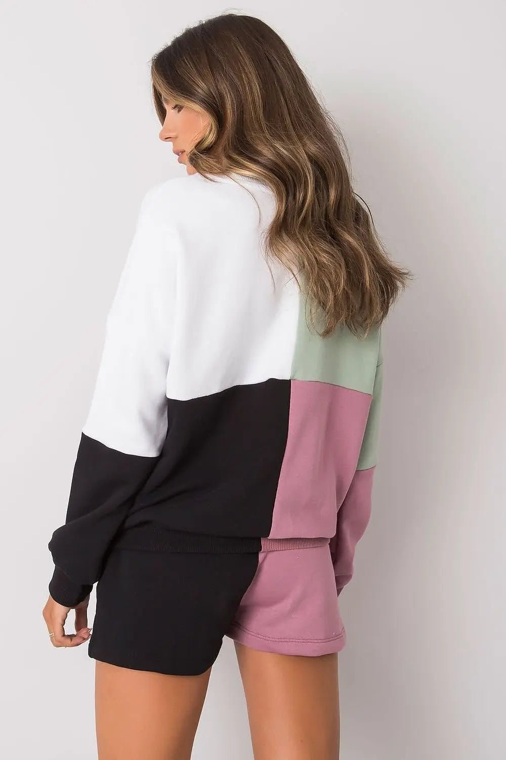 Rue Paris Casual Blouse and Shorts Set - Honesty Sales