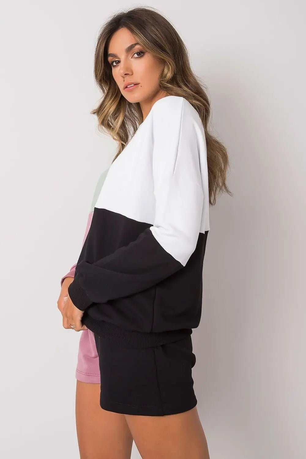 Rue Paris Casual Blouse and Shorts Set - Honesty Sales