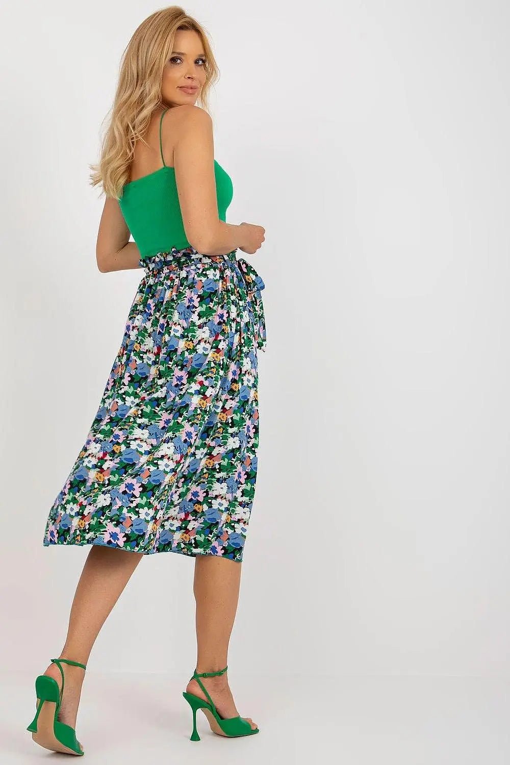 Rue Paris floral fabric skirt - Honesty Sales