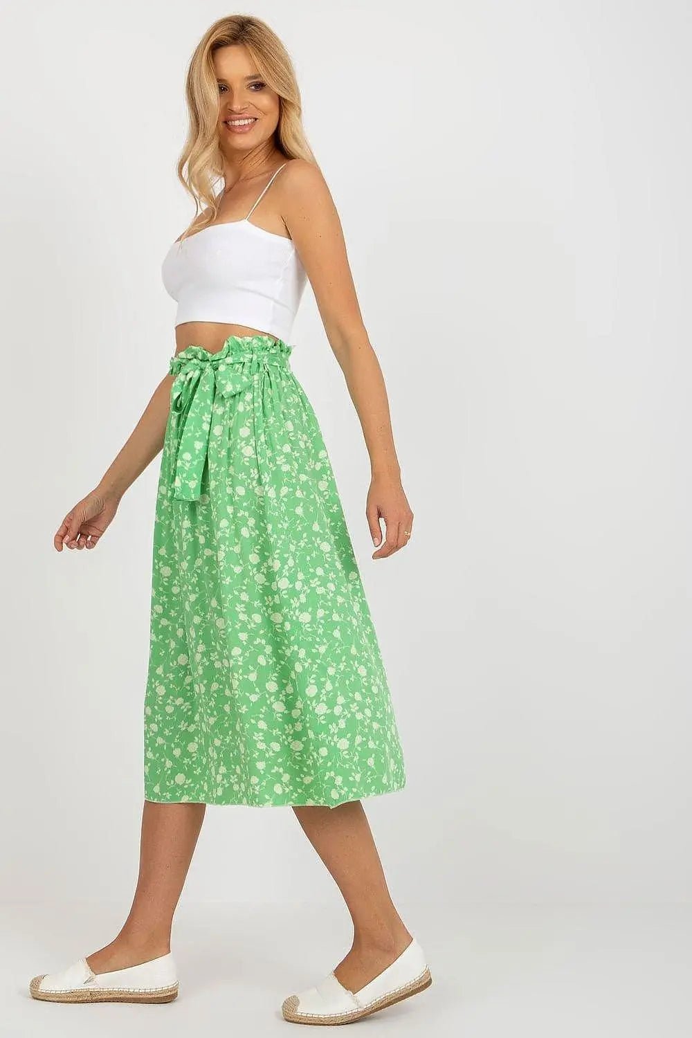Rue Paris floral fabric skirt - Honesty Sales