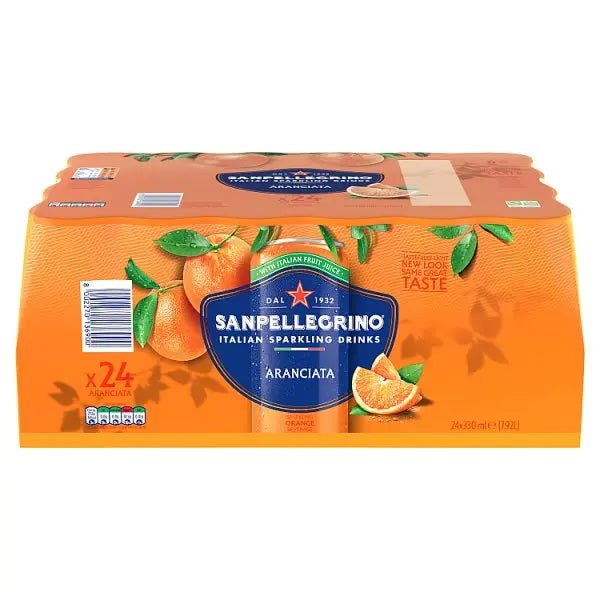 San Pellegrino Orange 24x330ml (Case of 24) - Honesty Sales