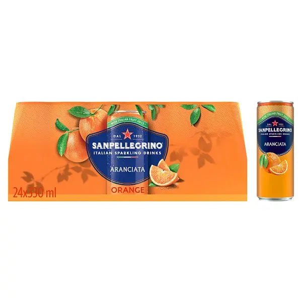 San Pellegrino Orange 24x330ml (Case of 24) - Honesty Sales
