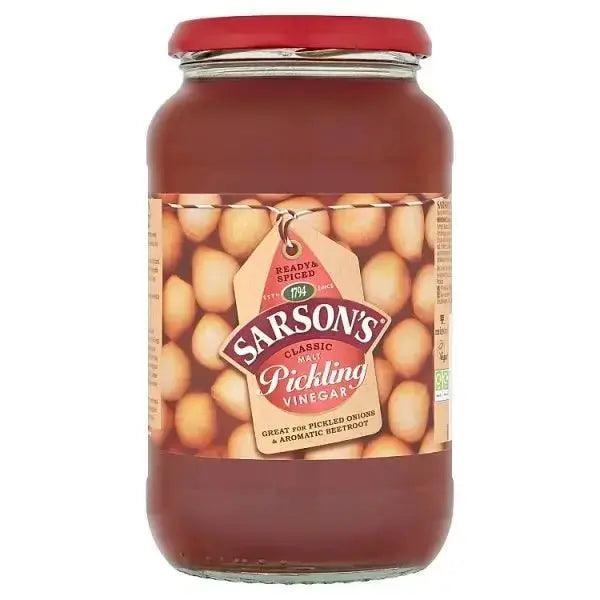 Sarsons Classic Malt Pickling Vinegar 950ml - Honesty Sales Image principale du produit