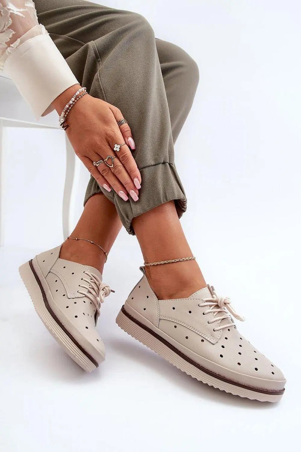 S.Barski women's semi-boots - Honesty Sales