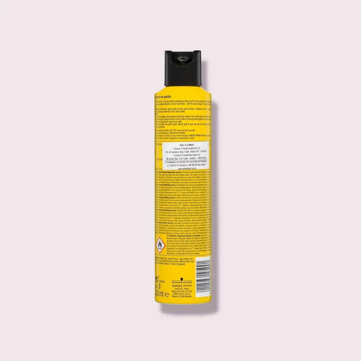 Schwarzkopf Got2b Glued Hairspray for strong hold 300ml - Honesty Sales