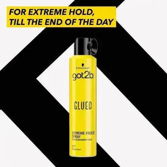 Schwarzkopf Got2b Glued Hairspray for strong hold 300ml - Honesty Sales