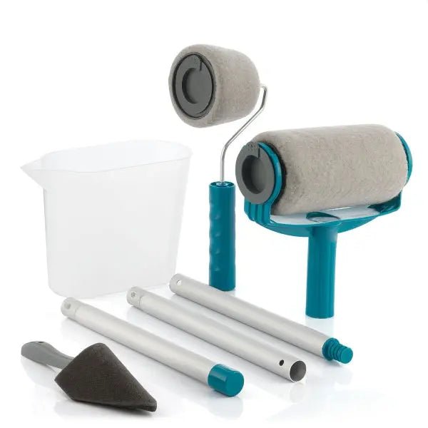 Set of refillable, Anti - drip Paint Rollers Roll'n'paint InnovaGoods 5 Pieces - Honesty Sales