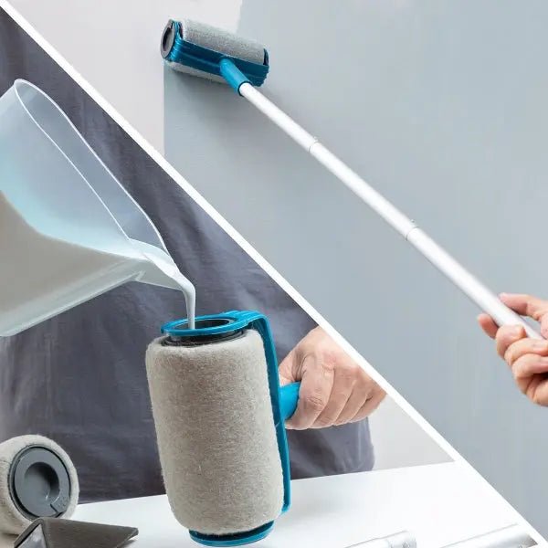 Set of refillable, Anti - drip Paint Rollers Roll'n'paint InnovaGoods 5 Pieces - Honesty Sales