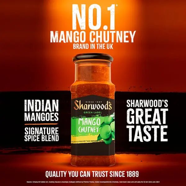 Sharwood's Mango Chutney 227g (Case of 6) - Honesty Sales