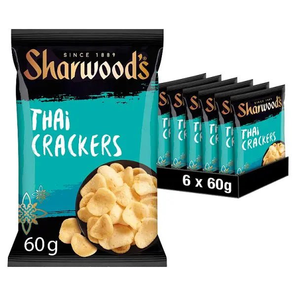 Sharwood's Oriental Thai Crackers 420g (Case of 6) - Honesty Sales