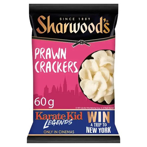 Sharwood's Ready To Eat Prawn Crackers 60g (Case of 6) - Honesty Sales