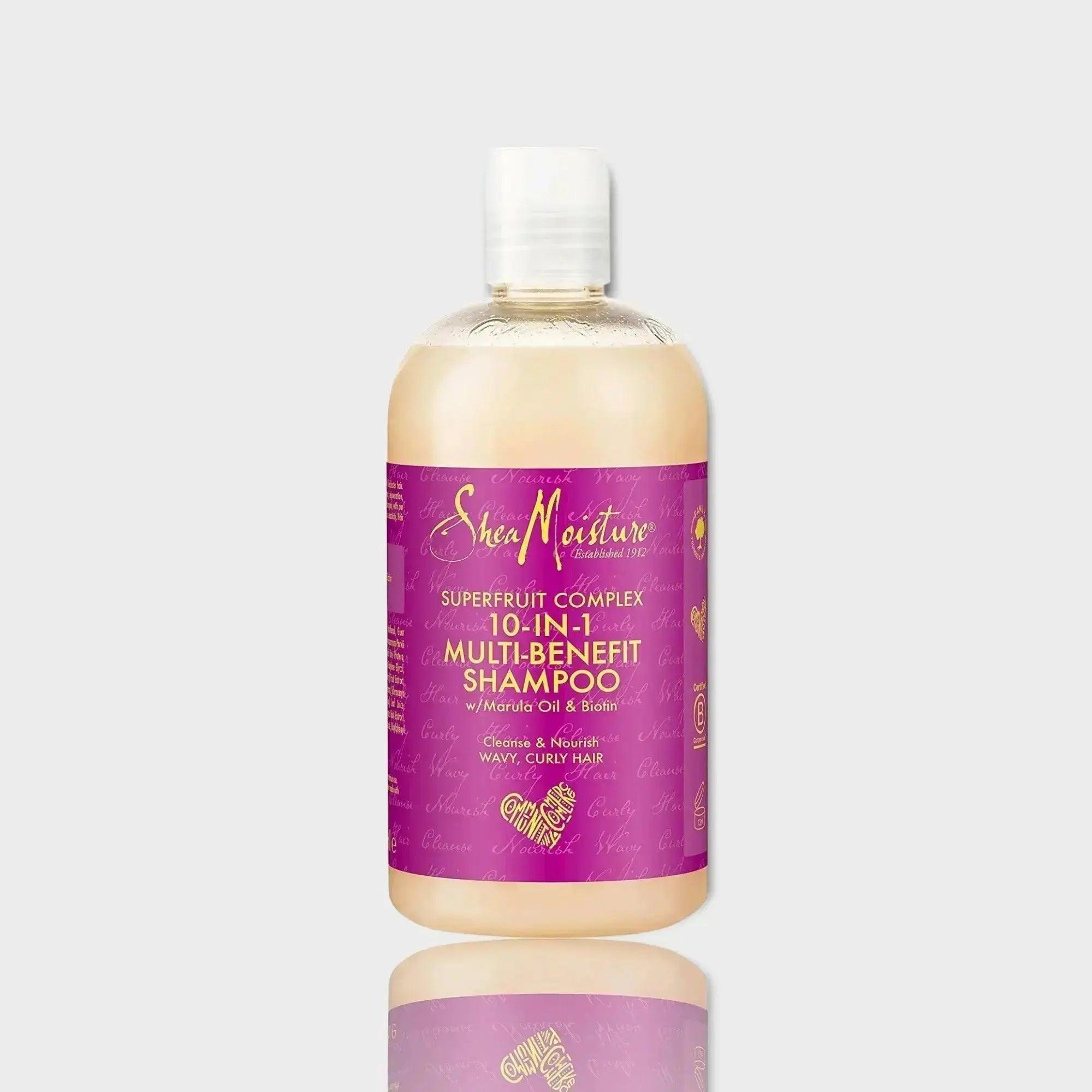 Shea Moisture Superfruit 10-in-1 Multi Benefit Shampoo 379ml - Honesty Sales Image principale du produit