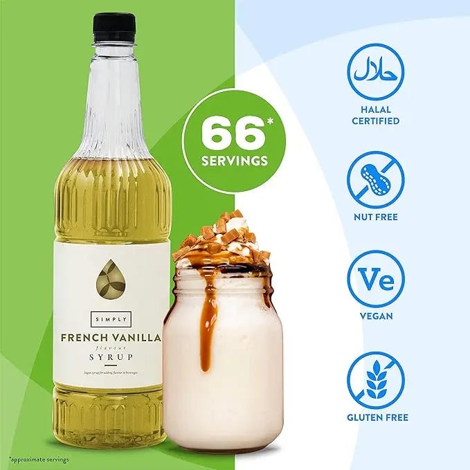 Simply French Vanilla Syrup - Honesty Sales