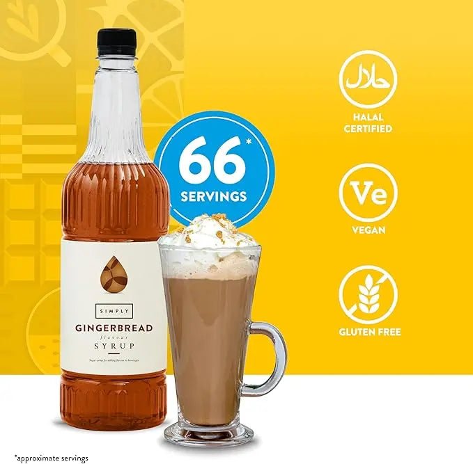 Simply Gingerbread Syrup - Honesty Sales