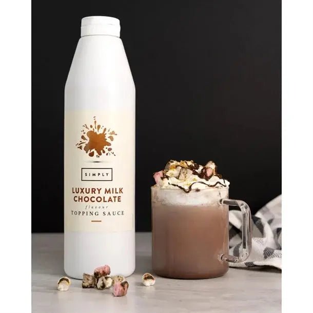 Simply Luxury Milk Chocolate Topping Sauce - Honesty Sales