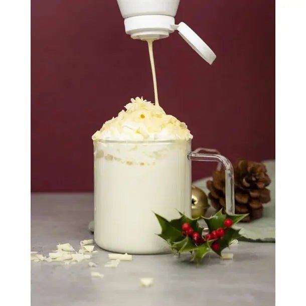 Simply Luxury White Chocolate Topping Sauce - Honesty Sales