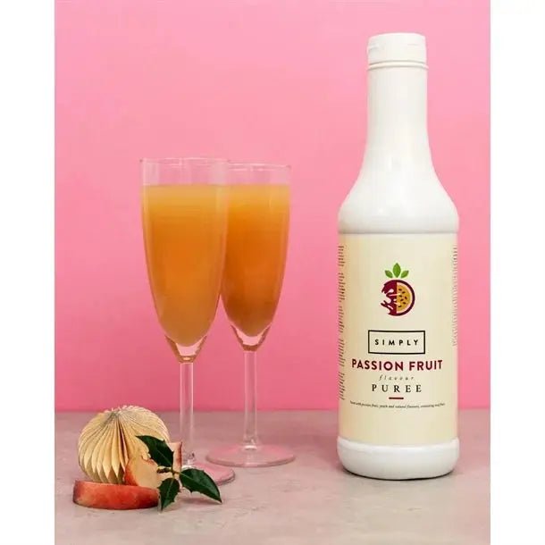Simply Passion Fruit Puree 1 Ltre - Honesty Sales