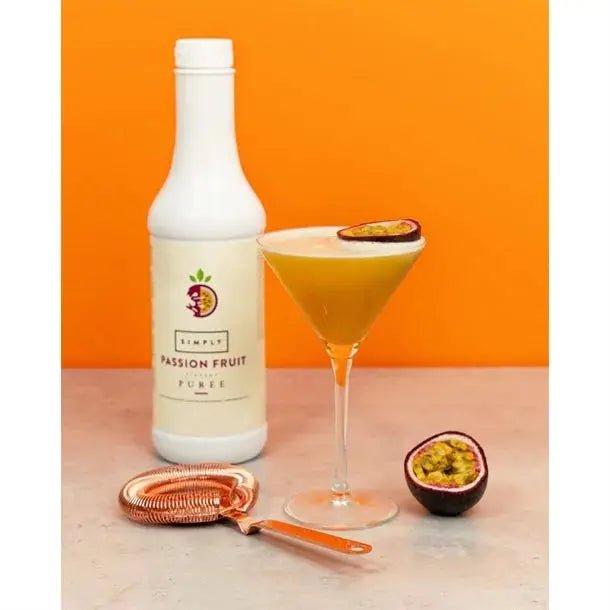 Simply Passion Fruit Puree 1 Ltre - Honesty Sales