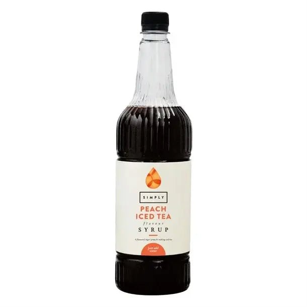 Simply Peach Iced Tea Syrup - Honesty Sales