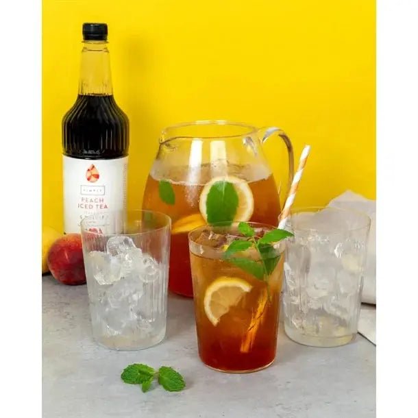 Simply Peach Iced Tea Syrup - Honesty Sales