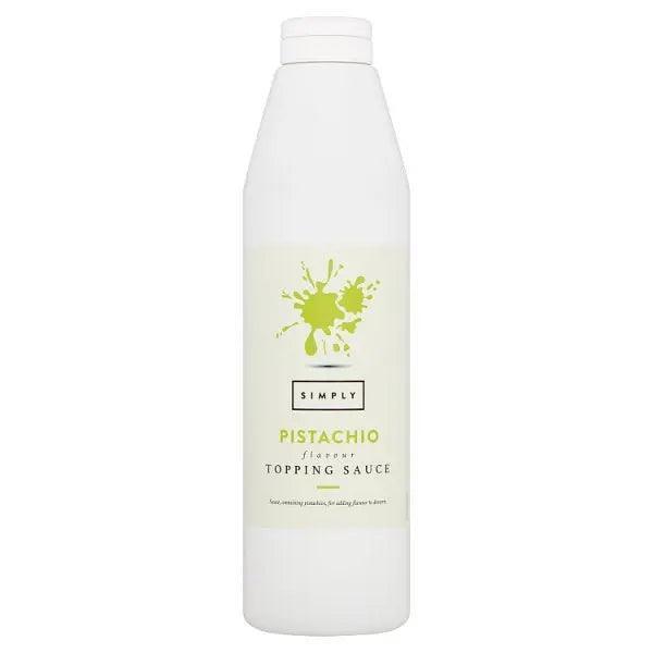 Simply Pistachio Flavour Topping Sauce 1kg - Honesty Sales