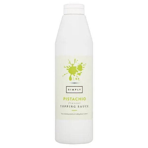 Simply Pistachio Flavour Topping Sauce 1kg - Honesty Sales U.K