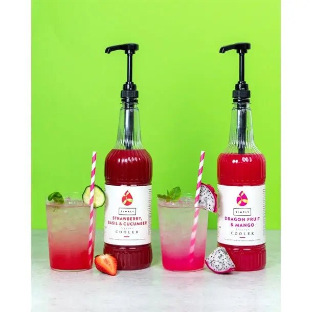 Simply Strawberry, Basil and Cucumber Cooler - Honesty Sales