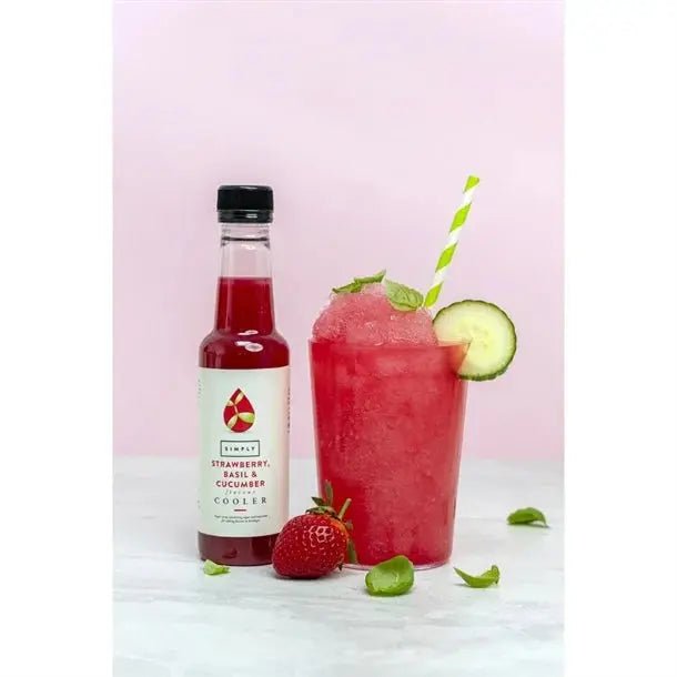 Simply Strawberry, Basil and Cucumber Cooler - Honesty Sales