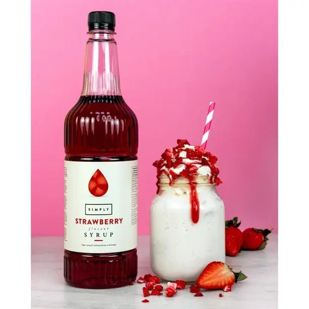 Simply Strawberry Syrup - Honesty Sales