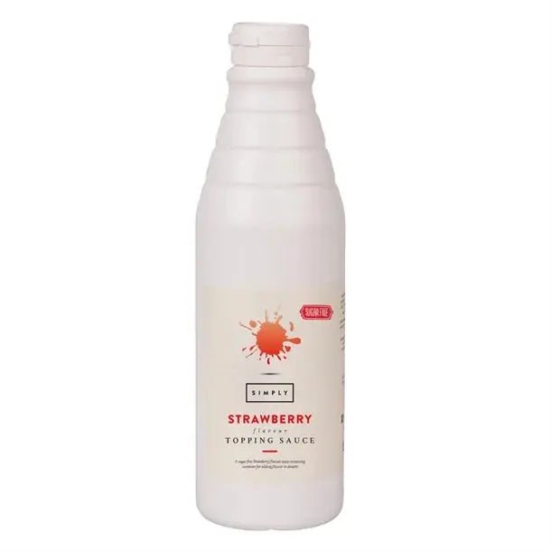 Simply Strawberry Topping Sauce - Honesty Sales