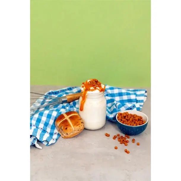 Simply Toppings Diced Caramel 500g - Honesty Sales