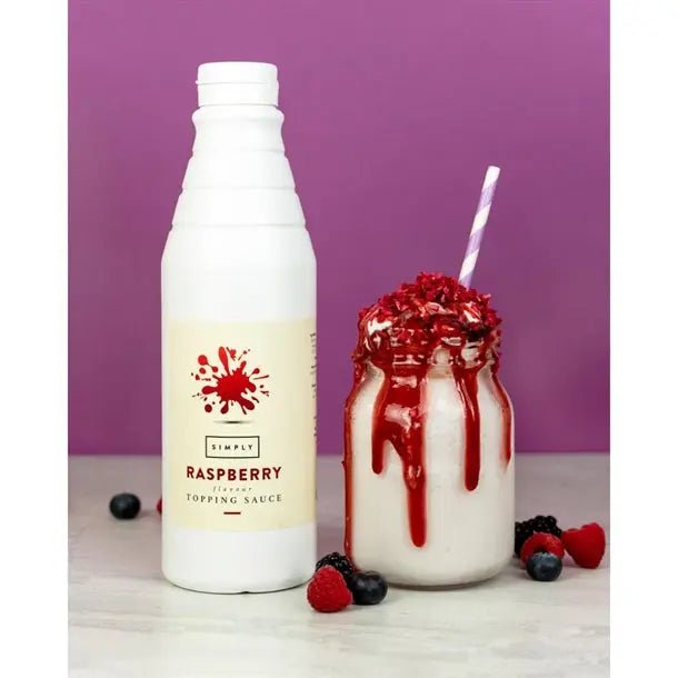 Simply Toppings Freeze Dried Raspberries 150g - Honesty Sales